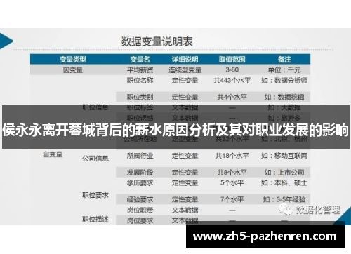 侯永永离开蓉城背后的薪水原因分析及其对职业发展的影响